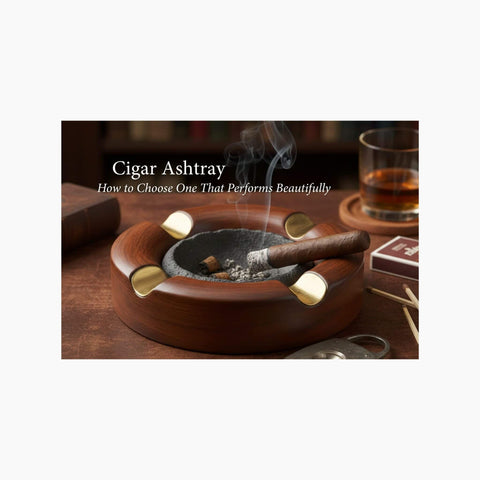 Cigar Ashtray: How to Choose One That Performs Beautifully - Toro Puro