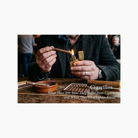 Cigarillos: What They Are, How They Differ from Cigars, and When They Fit a Lighter Ritual - Toro Puro