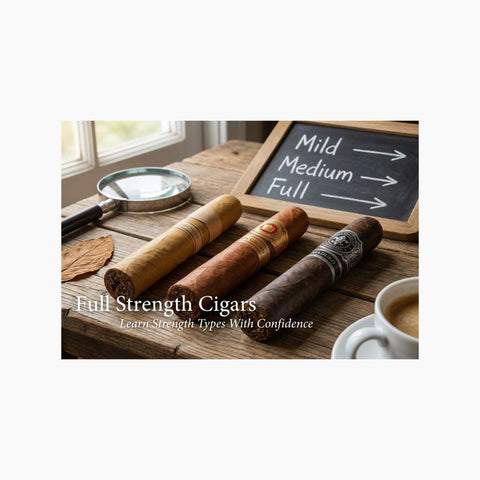 Full Strength Cigars: Learn Strength Types With Confidence - Toro Puro