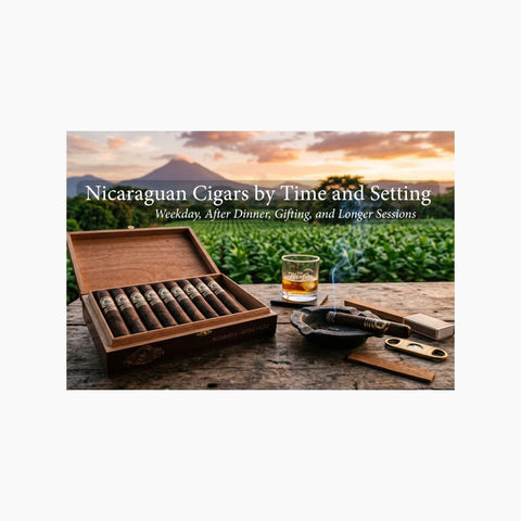 Nicaraguan Cigars by Time and Setting: Weekday, After Dinner, Gifting, and Longer Sessions - Toro Puro