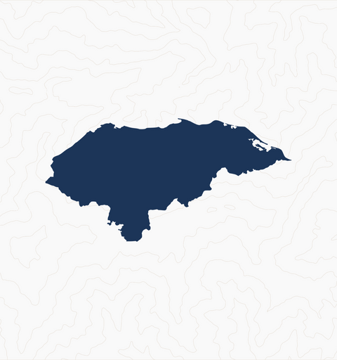 honduras map