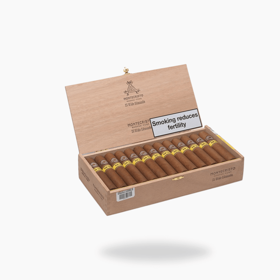 Montecristo Wide Edmundo Cigar – Bold Cuban Robusto | Toro Puro