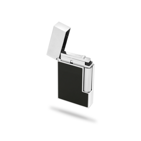 S.T.Dupont Ligne 2 Lighter: Matt Black & Palladium