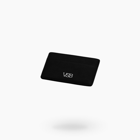 VSB London Black Leather Card Holder
