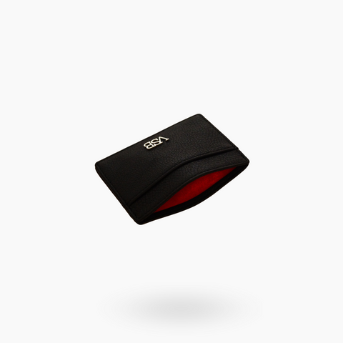 VSB London Black Leather Card Holder
