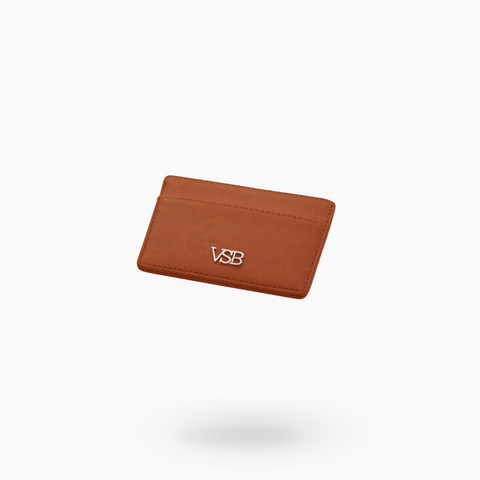 VSB London Brown Leather Card Holder