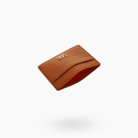 VSB London Brown Leather Card Holder