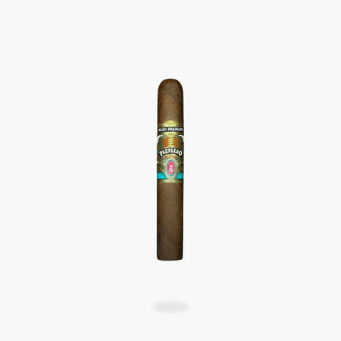 Alec Bradley Prensado Robusto cigar with signature blue and gold band - Toro Puro