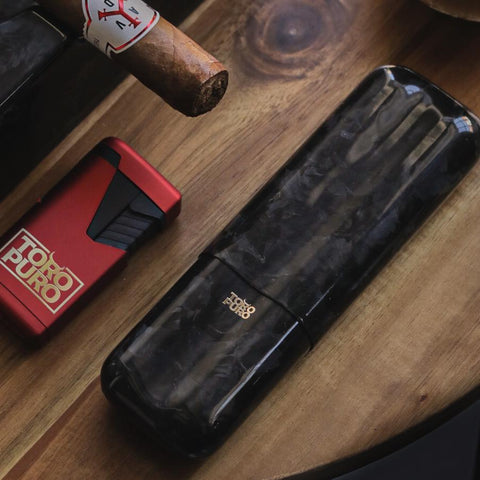 Toro Puro Forged Carbon 2 Cigar Case