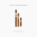 First Light Dominican Cigar Sampler with Davidoff Signature No.2, Arturo Fuente Petit Corona and Arturo Fuente Hemingway Short Story cigars - Toro Puro