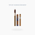 First Light Nicaraguan Cigar Sampler with Joya de Nicaragua Cabinetta Lancero, Foundation Charter Oak Original Petit Corona and Plasencia Alma del Cielo Celeste Robusto cigars - Toro Puro