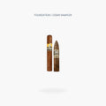 Foundation Cigar Sampler, Olmec Claro Robusto and Tabernacle Broadleaf Torpedo cigars - Toro Puro