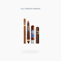 Full Strength Cigar Sampler with Kolumbus K-Negro Robustito, Simon Beltre Andullo Short Robusto, Aladino Corojo Elegante and Plasencia Alma Fuerte Generacion V Salomon cigars - Toro Puro