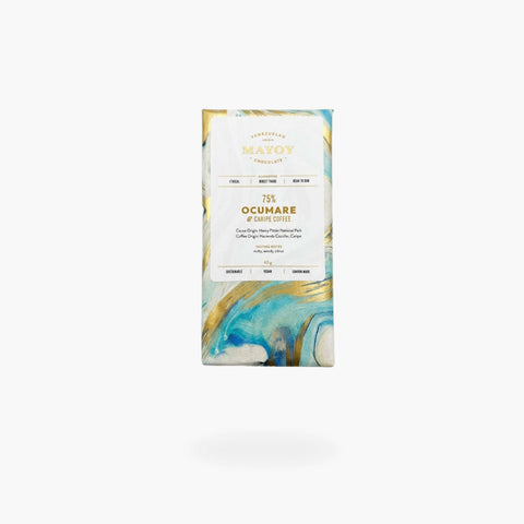 Ocumare & Caripe Coffee 75% Chocolate Bar - Toro Puro