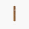 Cigar with a label on a white background