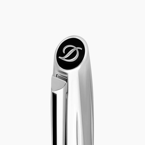 S.T. Dupont Defi Millennium Black & Chrome Rollerball Pen - Toro Puro