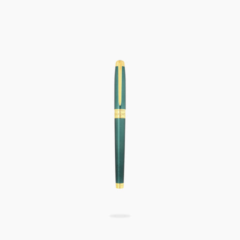 S.T.Dupont 20'000 Leagues Line D Eternity L Rollerball Green Pacific Yellow Gold - Toro Puro