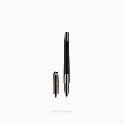 S.T.Dupont Defi Millenium Fountain Pen Gunmetal - Medium Nib - Toro Puro
