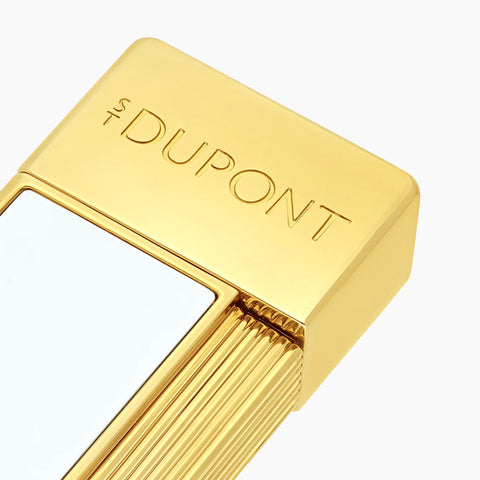 S.T.Dupont Lighter Twiggy Romeo y Julieta White/Golden - Toro Puro